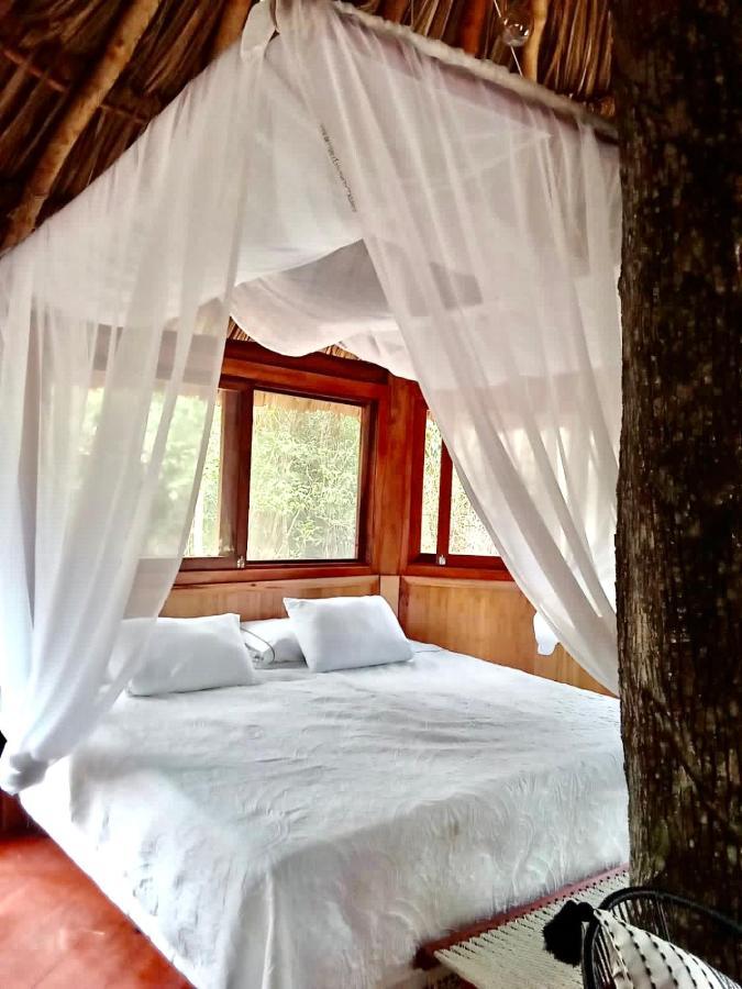 Nuscaa Boutique Tree House & Spa Hotel Puerto Morelos Exterior foto