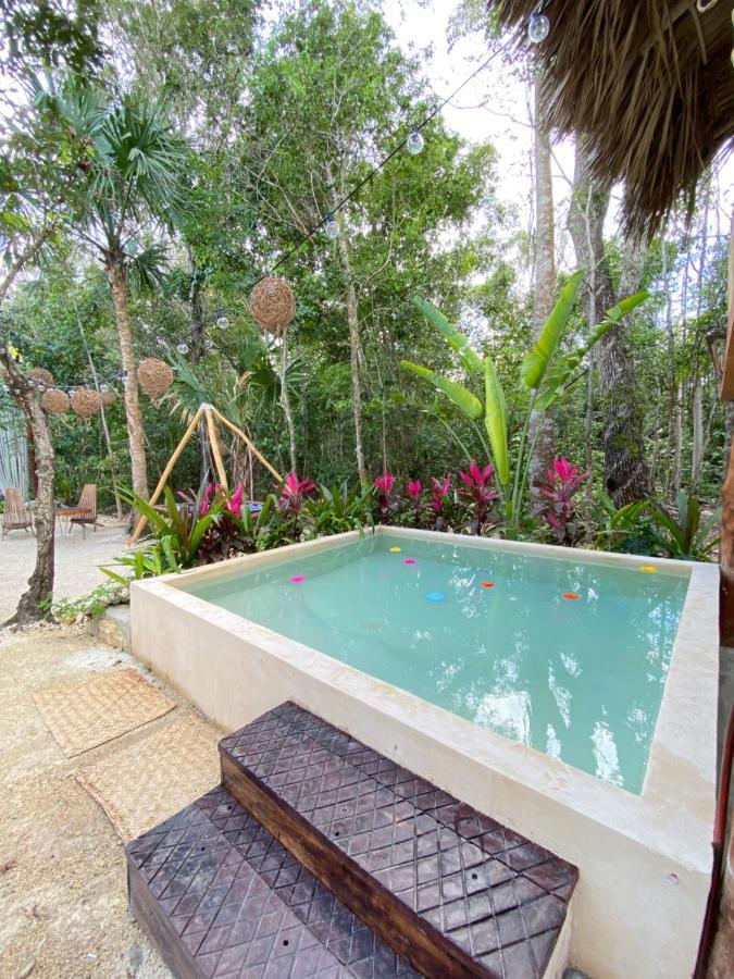 Nuscaa Boutique Tree House & Spa Hotel Puerto Morelos Exterior foto