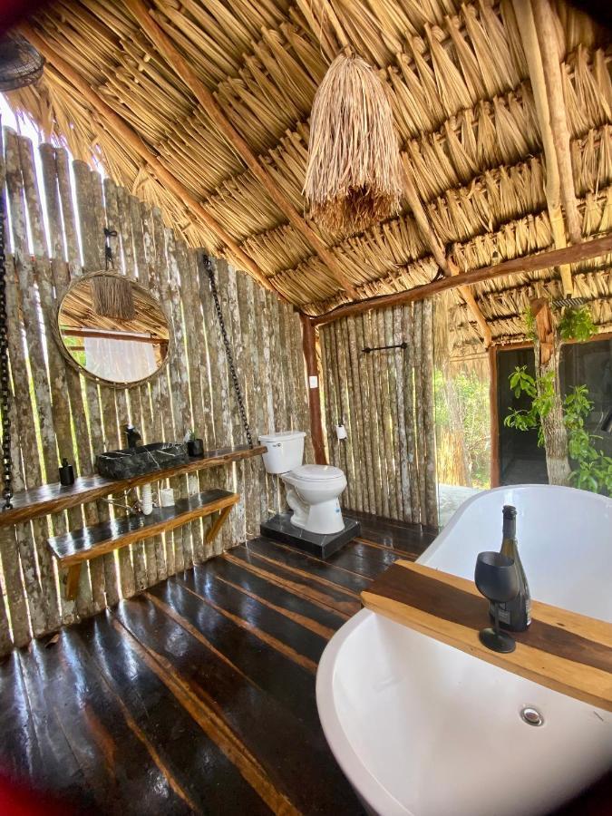Nuscaa Boutique Tree House & Spa Hotel Puerto Morelos Exterior foto